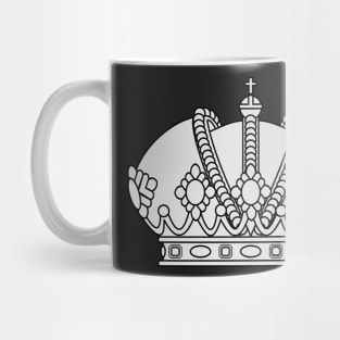 Imperial crown (silver) Mug